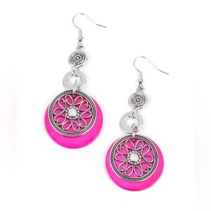 Hot Pink Earrings.
